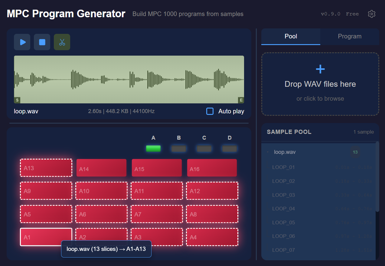 MPC-PGM Screenshot 2